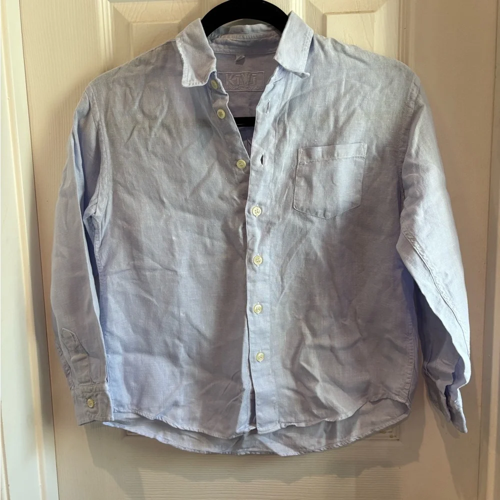 Kiwi Blue Polo Shirt Classic‎ Style